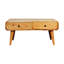 Console simple et élégante avec plateau en bois, table basse de loisirs-755682021
