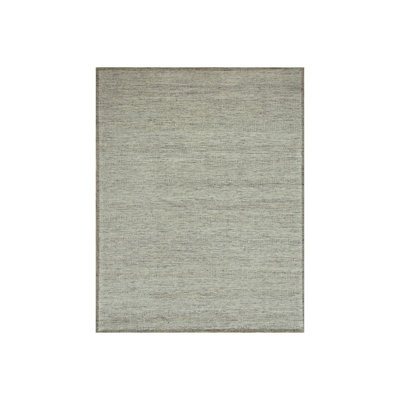 Tapis oriental brun en laine noué à la main 8 pi 0 po x 10 pi 3 po New 