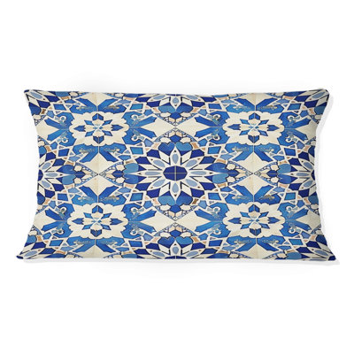 Coussin lombaire marocain à mosaïque III