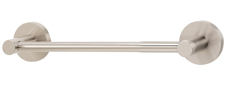 Wall Mounted Towel Bar, Satin Nickel