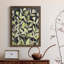 «Ink Blooming Night II», peinture sur toile encadrée-627171364-627171372