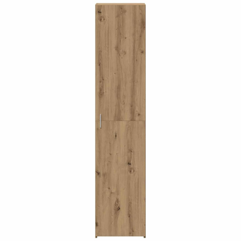 Highboard 40X42.5X185 Cm Engineered Wood, Artisan Oak