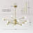 Klotilda 12 - Light Dimmable Modern Sputnik Sphere Chandelier-1311599363
