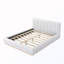 Grand lit plateforme tapissier-548036855