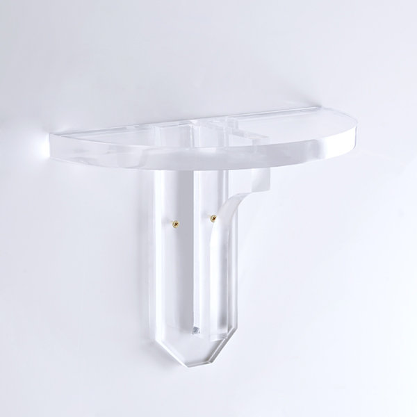 Plancroft Plastic / Acrylic Bracket Shelf