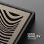 Classical Artwork " Mid-Century Bauhaus Black Stripe Illusion Shapes "-99141550-99141553