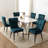 Guitierrez Velvet Upholstered Parsons Chair-1380957848