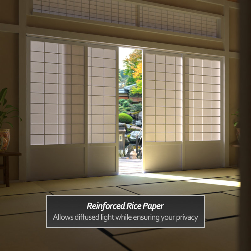 Portes coulissantes Shoji - Zen, Blanc