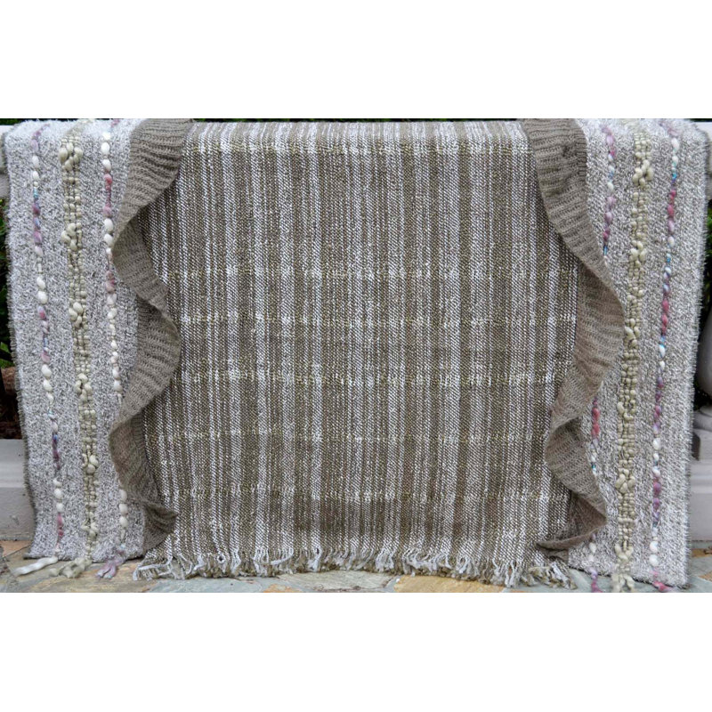 Sahara Embroidered Throw Blanket