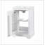 Meuble-lavabo de 20 po avec lavabo, armoire de salle de bain avec porte à fermeture douce, support de rangement et tablette réglable, blanc-418667513