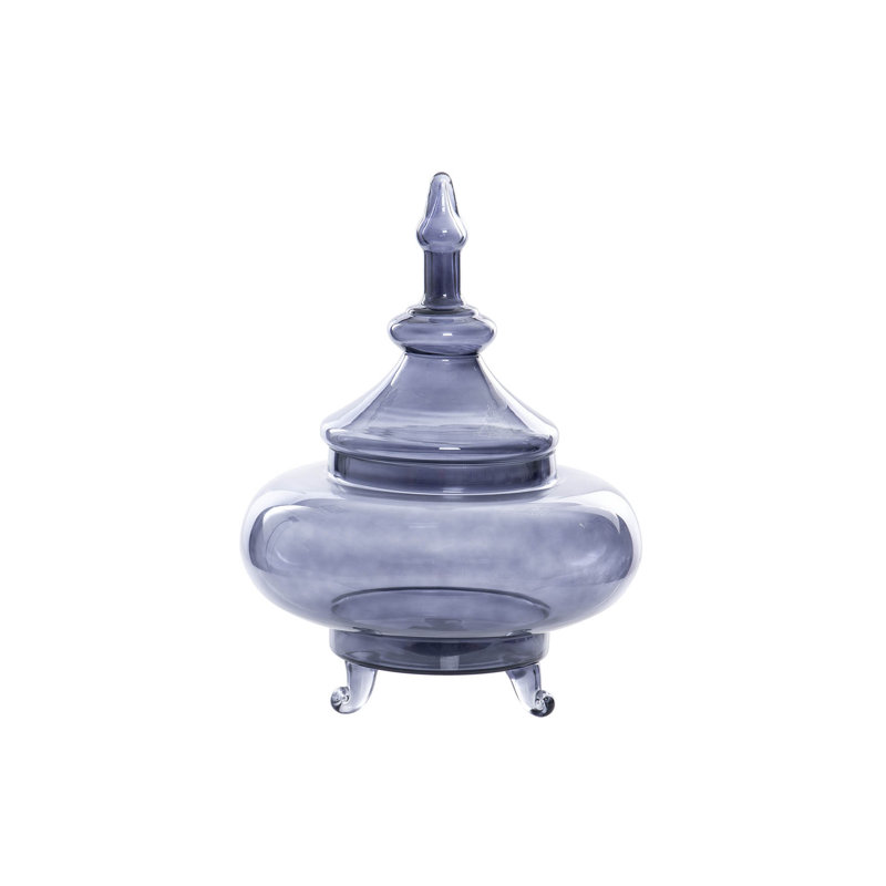 Glass Jar, Blue