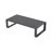 Double Sofa + Rectangular Coffee Table, Light Gray Cushions-1847057435