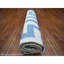 Tapis bleu en laine noué à la main 9 pi 1 po x 11 pi 8 po Peshawar D4E8336297634B5BA967BD70983E7EC8
