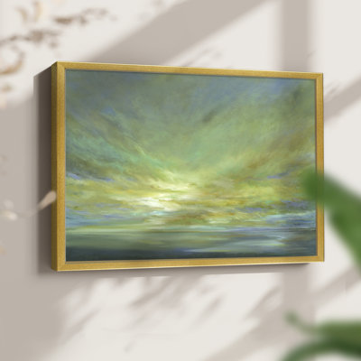 Coastal Views II -Framed Print - Restickable