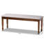 Polyester Blend Upholstered Bench-994576472-994576455
