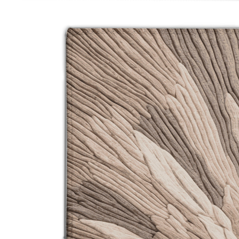 Tapis intérieur et extérieur gris Nature, Rectangulaire 2 pi x 3 pi