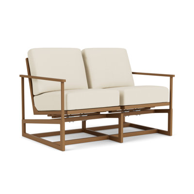 Outdoor Summit Rocker Bench with Cushions