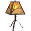 Rustic Lodge Tripod Table Lamp
