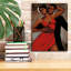 Red Barrel Studio 'Fantasy In Red' By Monica Stewart, Canvas Wall Art-1321894945