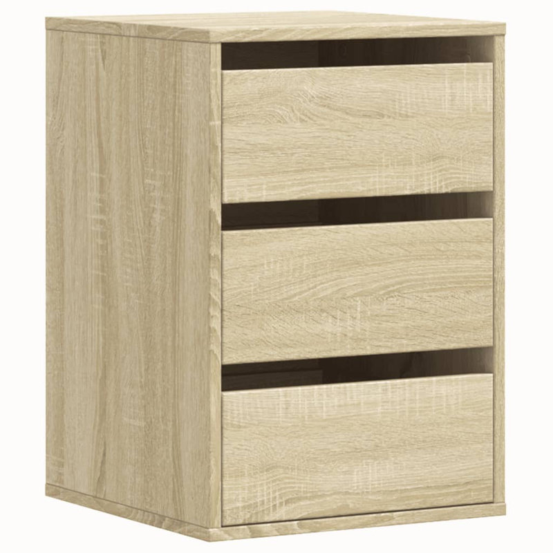 Asmarina Standard Accent Chest, Sonoma Oak, 58cm H x 40cm W x 41cm D