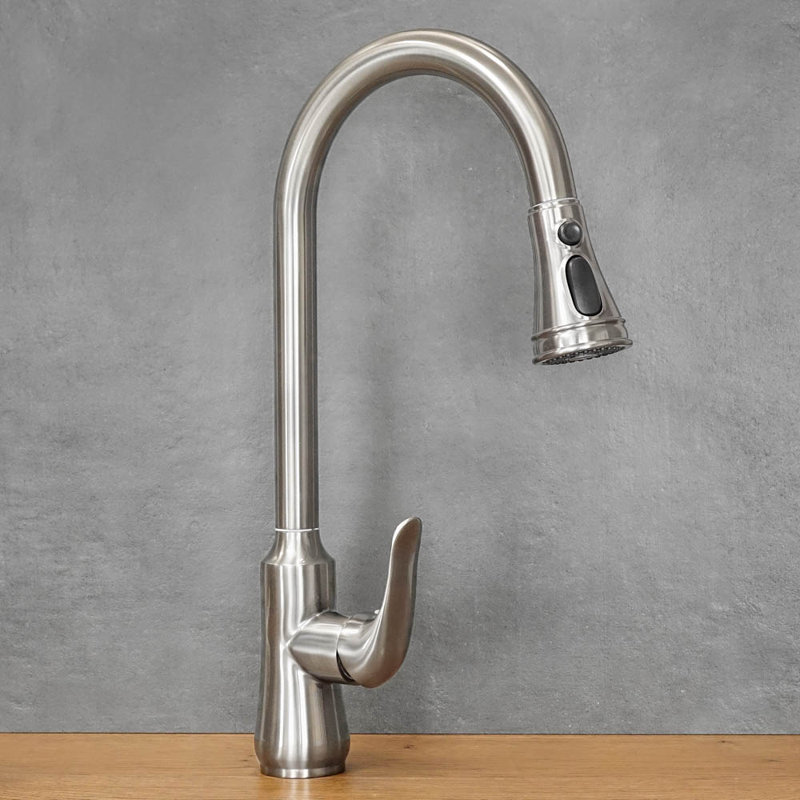 Belfry Kitchen Kitchen Faucet, Stainless Steel