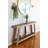 Natural Luxe A-frame Console Table