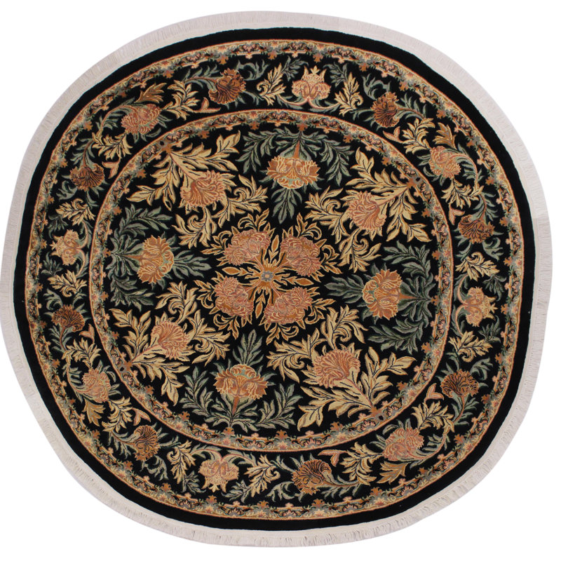 Euben Wool Floral Indoor Rug