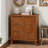 Farmhouse 3-Drawer Chest Of Drawer Nightstand