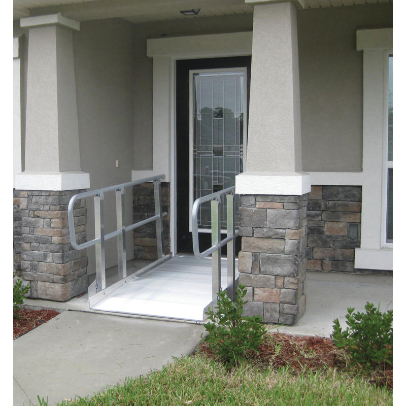 Prairie View Industries Metal Modular Ramp, 48" L