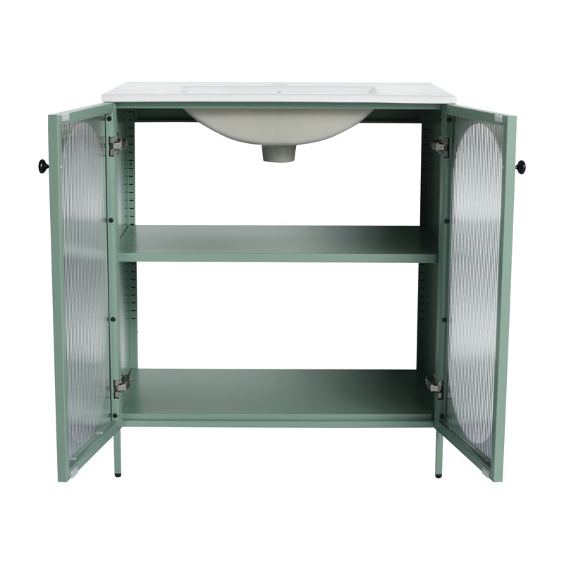 Meuble-lavabo autoportant de 30 pouces -BVB09630GN