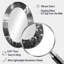 Miroir mural gris ovale gris-852834946