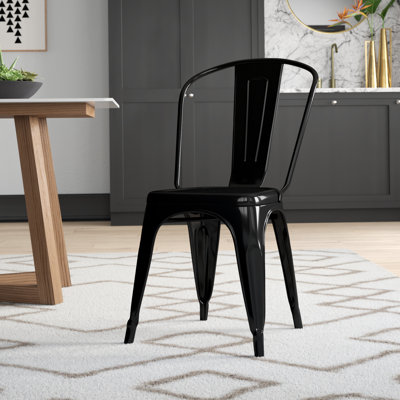 Lily Metal Stackable Side Chair 