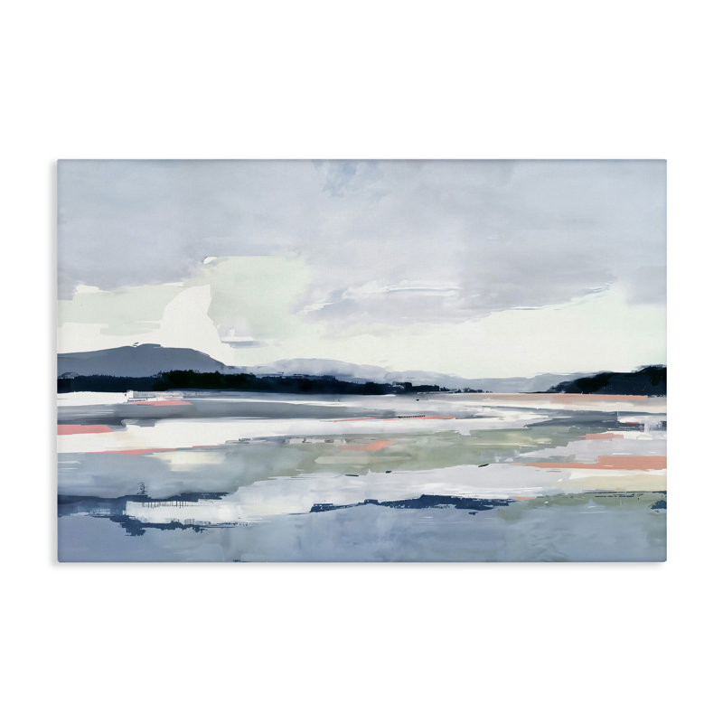 Toile de paysage Infinite Calm, design par Irena Orlov, H 24 po x l 36 po