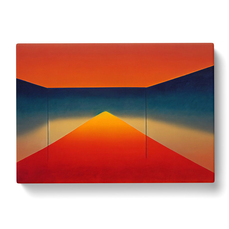 Minimalism Modern Vol.2 Abstract - Wrapped Canvas Print, 35cm H x 50cm W x 3cm D
