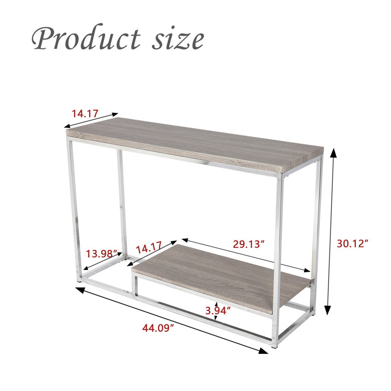 Bratkovice 13.97'' Console Table