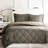 Essentials 3M Comforter Full/Queen - , 2 Shams With Flange, Reversible, Warm, Machine Washable, Soft & Breathable Diamond Quilting Shams, Reversible Washable-120953435-120953437