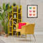 «Colorful Cat faces», art mural encadré flottant par Jessica Beck-773060537-773060539