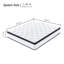 Housse tricotée en mousse à mémoire de forme à 7 zones avec matelas hybride 12 pouces Certipur-Us - blanc-796140160