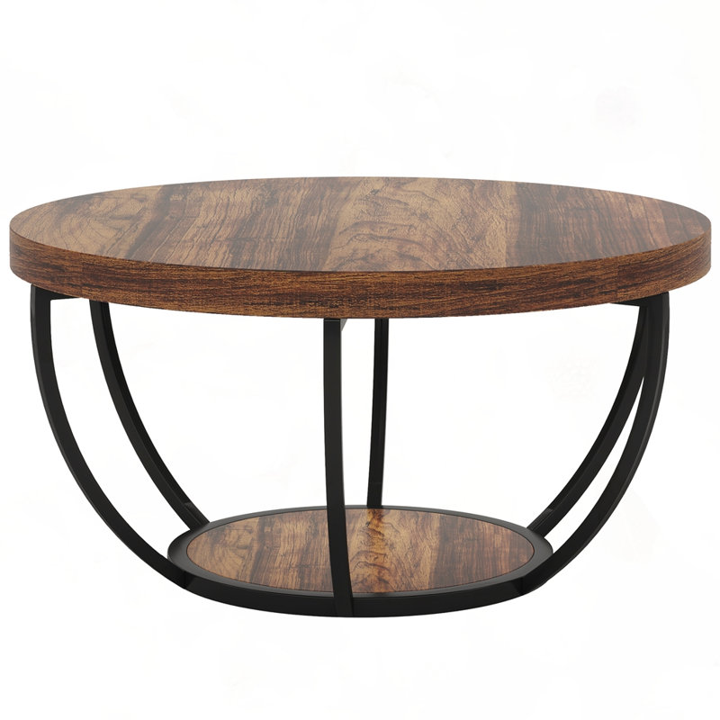 Table basse 31,7 po, Brun