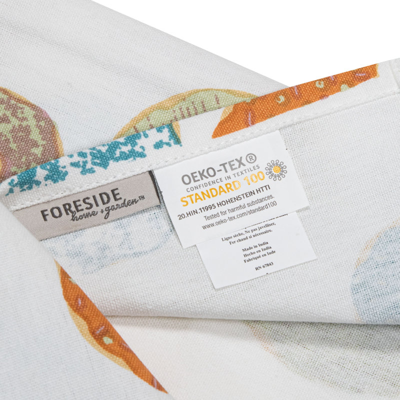 Cotton Embroidered Tea Towel Kitchen Towel