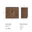 42" Single Bathroom Vanity Base only-716512486