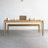 Burlywood Rectangular Solid Wood Dining Table-108647928