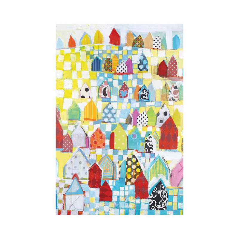 Overcrowded by Michelle Daisley Moffitt - Wrapped Canvas Print, 20.32 cm H x 30.48 cm W