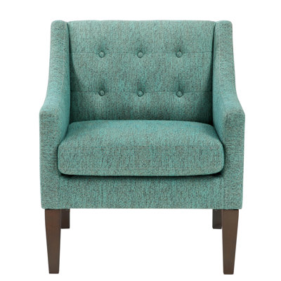 Chair With 100% Upholstery And Solid Plywood Frame Fashionable Accent 19" Seat Height Base
