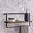 Amaje Accent Shelf with Towel Bar