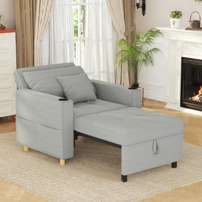 Emma-Leigh Upholstered Convertible Chair