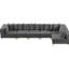 168" Wide Velvet Reversible Modular Corner Sectional-82749529