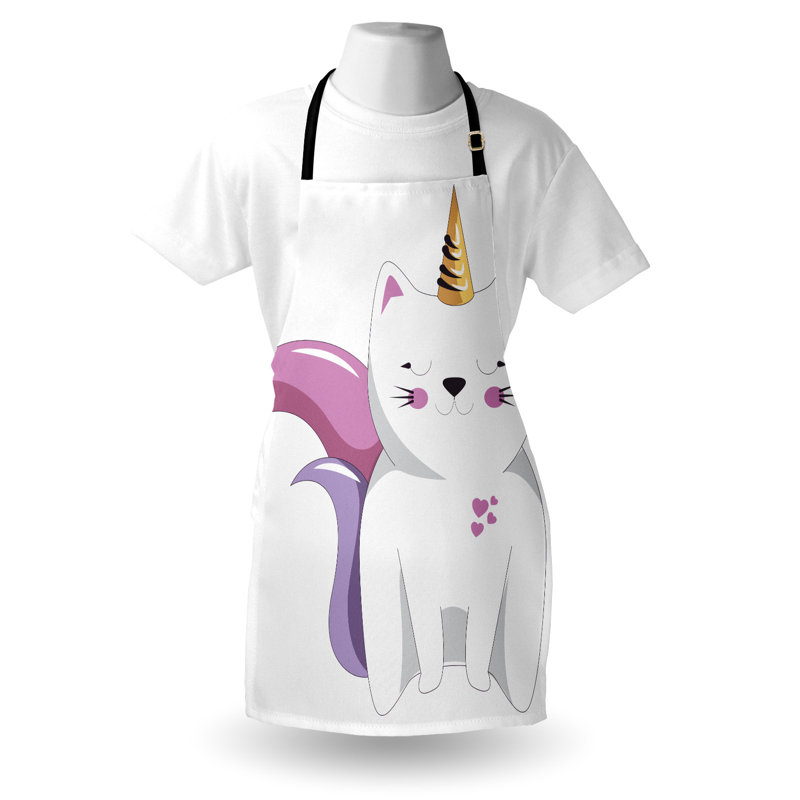 No Pattern Bib Apron