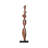 Retro Abstract Cedarwood Marble Base Sculpture Decoration Item