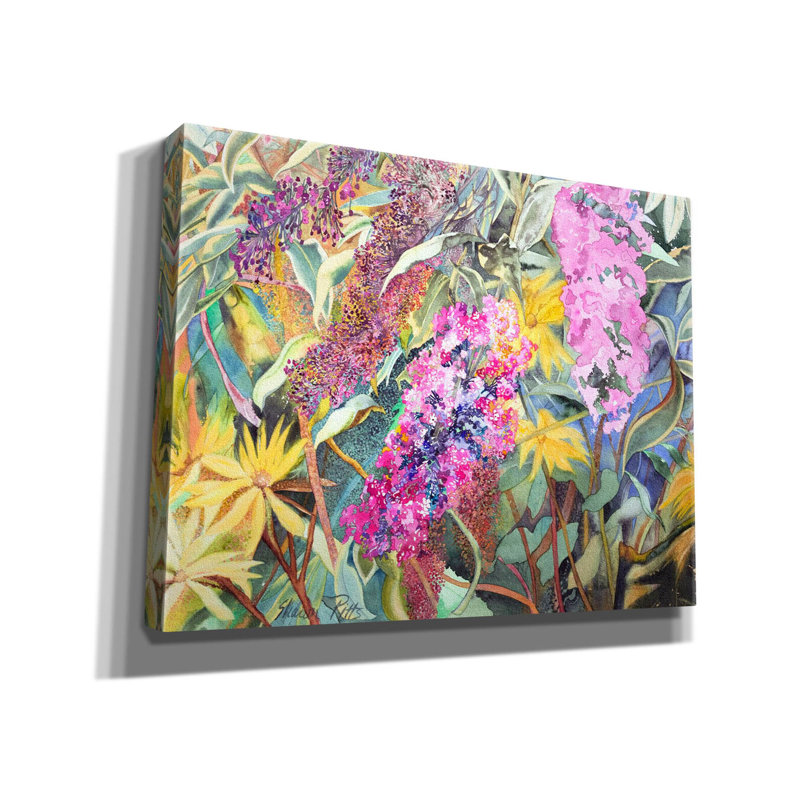 Sur toile, H 26 po x l 34 po x P 1,5 po